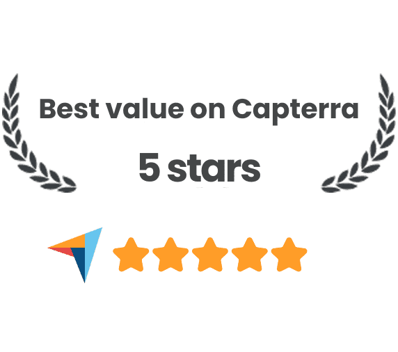 Capterra badge